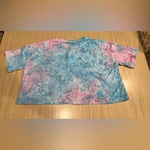 Spiritual Gangster Tie-Dye Crop Top Size XS